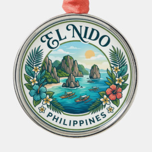 Adorno Metálico El Nido Filipinas