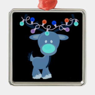 ADORNO METÁLICO **EL ORNAMIENTO DE NAVIDAD DE RUDOLPH** MÁS COLOR