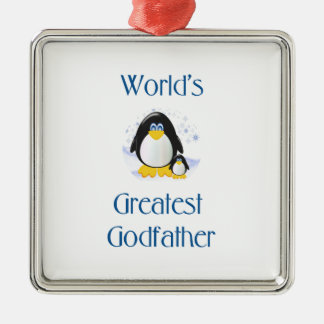 Adorno Metálico El padrino más grande del mundo (pingüino)