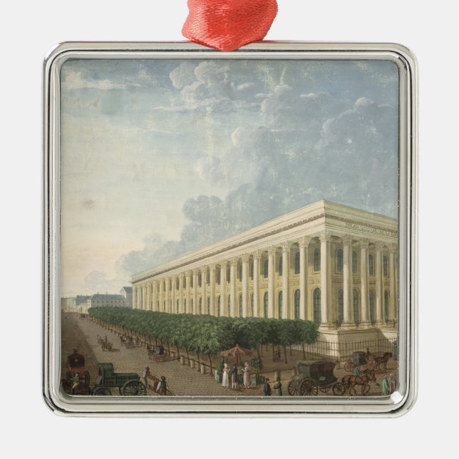 Adorno Metálico El Palais de la la Bourse (Frente)