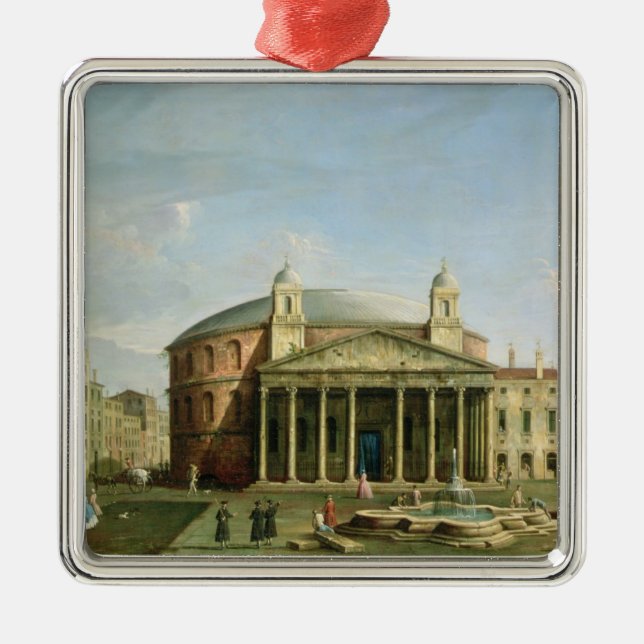 Adorno Metálico El Panteón de Roma (Frente)