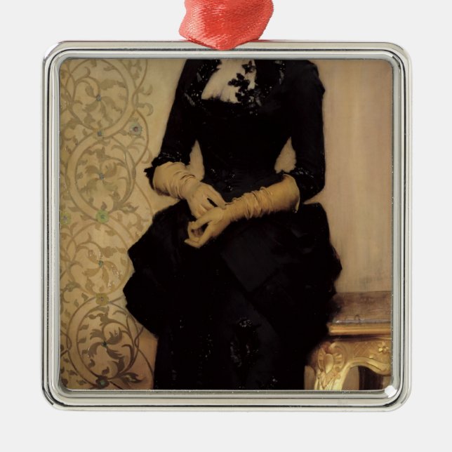 Adorno Metálico El parisiense (Frente)