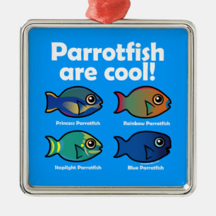 Adorno Metálico ¡El Parrofish Es Guay!