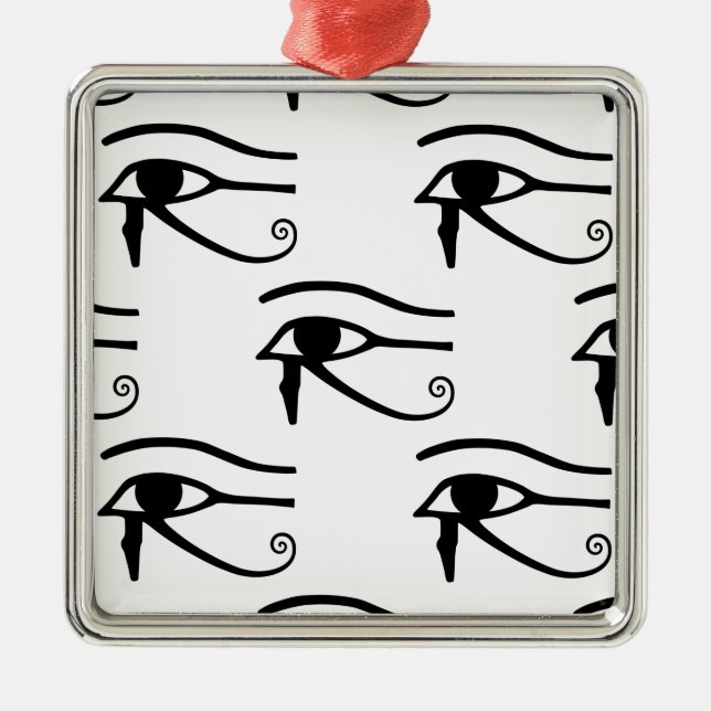 Adorno Metálico El Patrón Ojo De Horus (Frente)