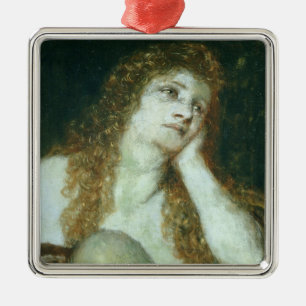 Adorno Metálico El Penitent Maria Magdalena, 1873