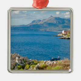 Adorno Metálico El pescador siciliano