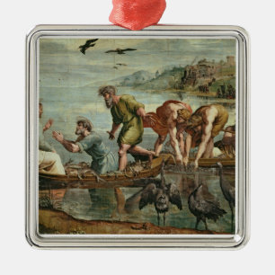 Adorno Metálico El proyecto milagroso de los pescados (dibujo