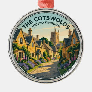 Adorno Metálico El pueblo de Cotswolds Reino Unido