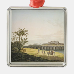 Adorno Metálico El puente armenio, cerca del soporte de St Thomas,