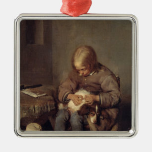 Adorno Metálico El Pulga-Colector c.1655