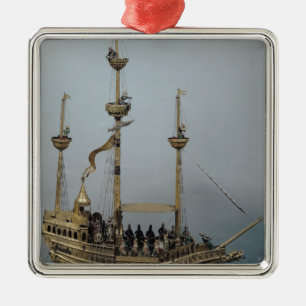 Adorno Metálico El reloj automático de Charles V