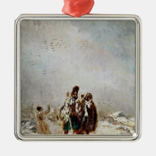 Adorno Metálico El retratamiento de Rusia