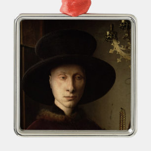 Adorno Metálico El retrato de Giovanni Arnolfini