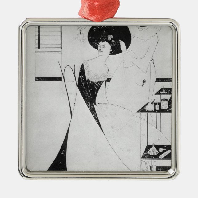 Adorno Metálico El retrete de Salome (Frente)