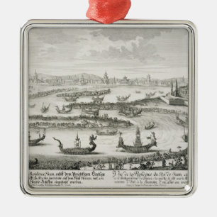 Adorno Metálico El rey de la residencia de Tailandia, del 'einer