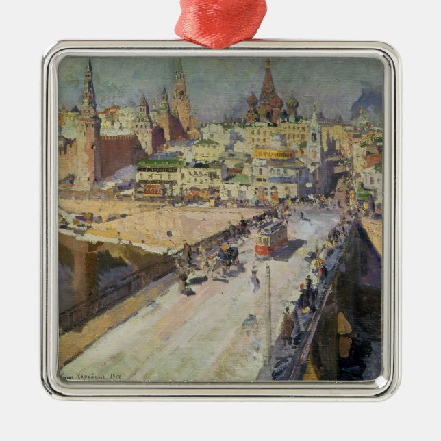 Adorno Metálico El río Bridge, 1914 de Moskva (Frente)