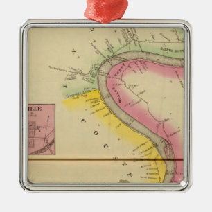 Adorno Metálico El río Ohio y valle superiores 3