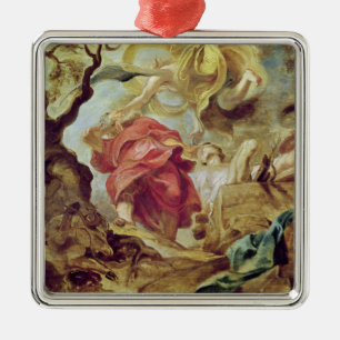 Adorno Metálico El sacrificio de Isaac