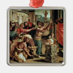 Adorno Metálico El sacrificio en Lystra (dibujo animado para el