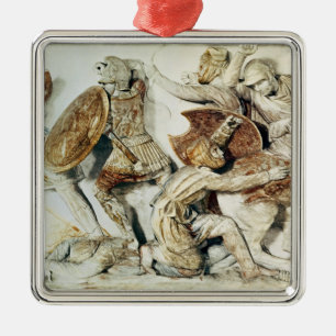 Adorno Metálico El sarcófago de Alexander