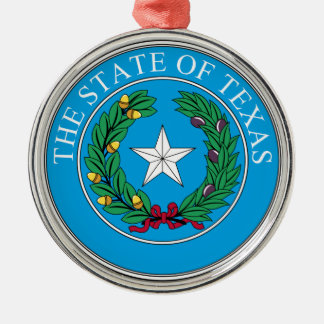 Adorno Metálico El Sello Estatal de Texas