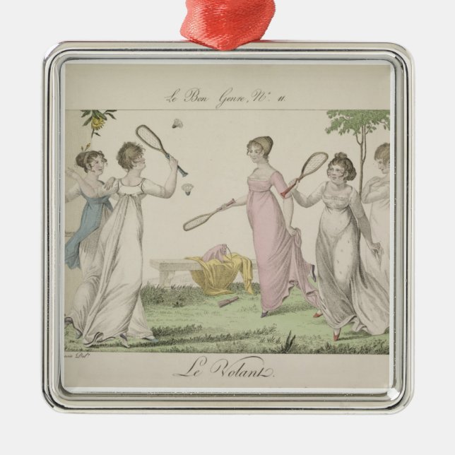 Adorno Metálico El Shuttlecock, platea 11 de "Le Bon Genre", 180 (Frente)
