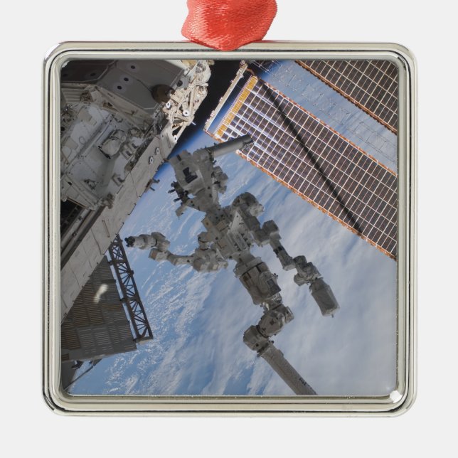 Adorno Metálico El sistema robótico Dextre construido en Canadá 2 (Frente)