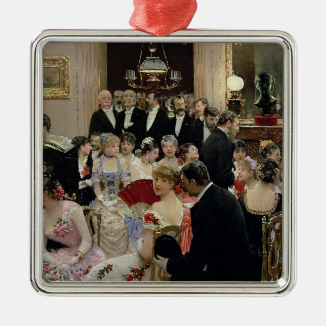 Adorno Metálico El Soiree, c.1880 (Frente)