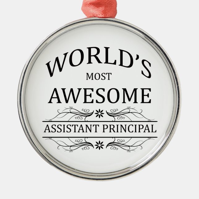 Adorno Metálico El subdirector más impresionante del mundo (Frente)