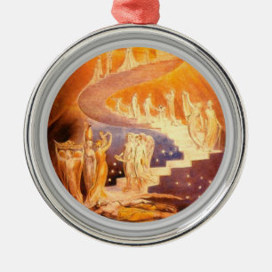 Adorno Metálico El sueño de Jacob de William Blake
