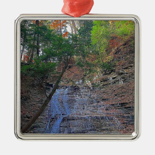 Adorno Metálico El suero cae parque nacional Ohio de Cuyahoga (Frente)