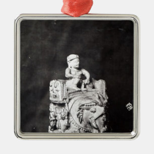 Adorno Metálico El tablero de ajedrez de Charlemagne