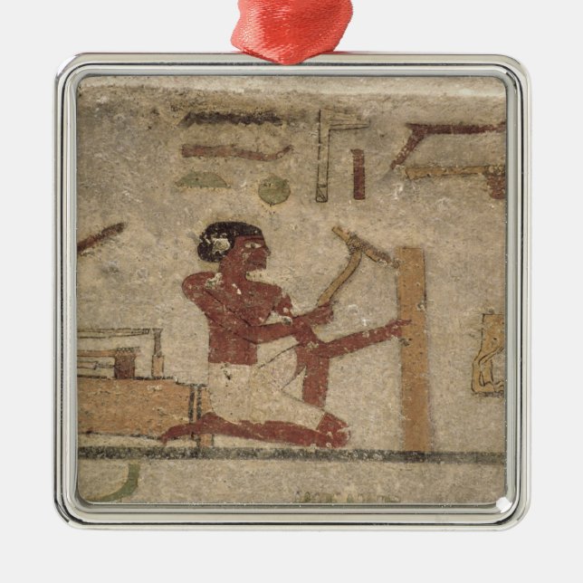 Adorno Metálico El taller del carpintero (Frente)