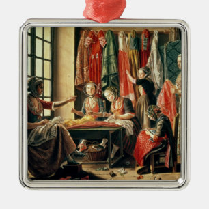 Adorno Metálico El taller del Couturier, Arles, 1760