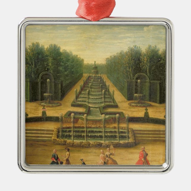 Adorno Metálico El Teatro de Eau en Versalles (Frente)