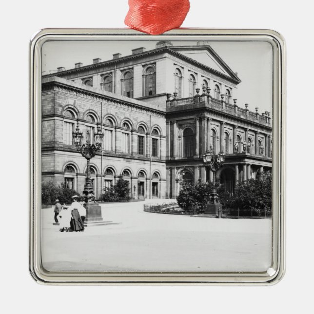 Adorno Metálico El teatro en Hannover, c.1910 (Frente)