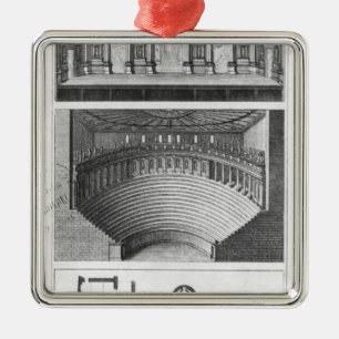 Adorno Metálico El teatro olímpico en Vicenza