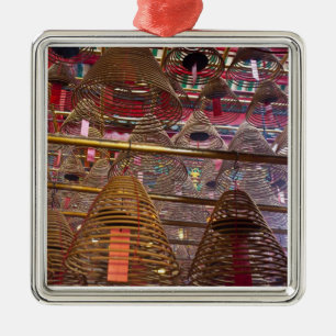 Adorno Metálico El templo budista Man Mo de Hong Kong