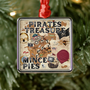 Adorno Metálico El tesoro de los piratas - Mince Pies