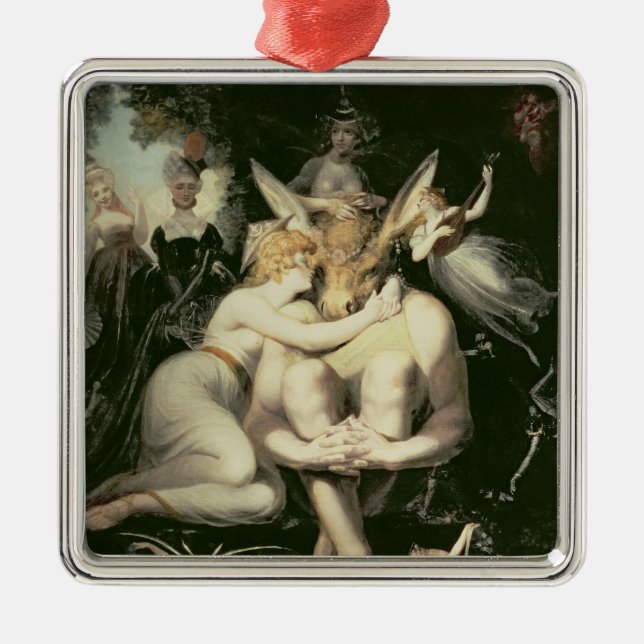 Adorno Metálico El Titania se despierta, rodeado por el asistente (Frente)