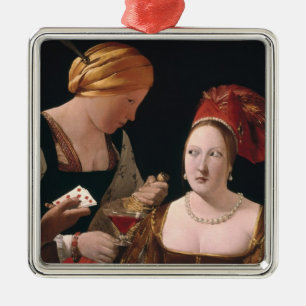 Adorno Metálico El tramposo con el as de diamantes