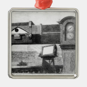 Adorno Metálico El tránsito de Venus