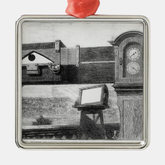 Adorno Metálico El tránsito de Venus (Frente)