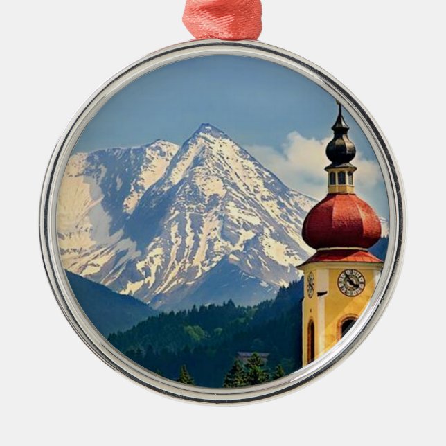 ADORNO METÁLICO EL TYROL, AUSTRIA (Frente)