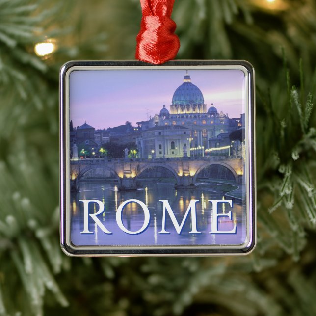 Adorno Metálico El Vaticano | Roma, Italia (Árbol)