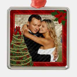 Adorno Metálico El verdor del navidad adorna