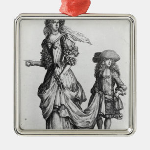 Adorno Metálico El vestido de la ciudad del verano, 1678