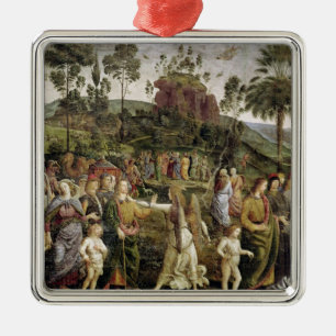 Adorno Metálico El viaje de Moses, c.1481-83