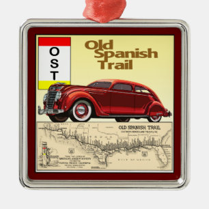 Adorno Metálico El Viejo Sendero Español - Histórico Camino Automá