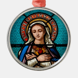 Adorno Metálico El Virgen María